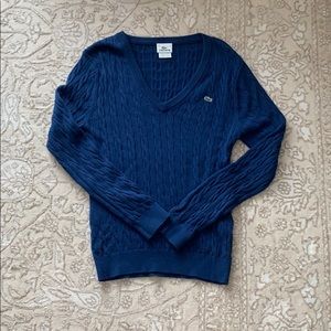 Lacoste V Neck Sweater
